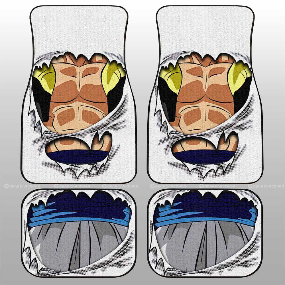 Dragon Ball Car Mats Gogeta Uniform Car Floor Mats Dragon Ball AnimeFloor Mats