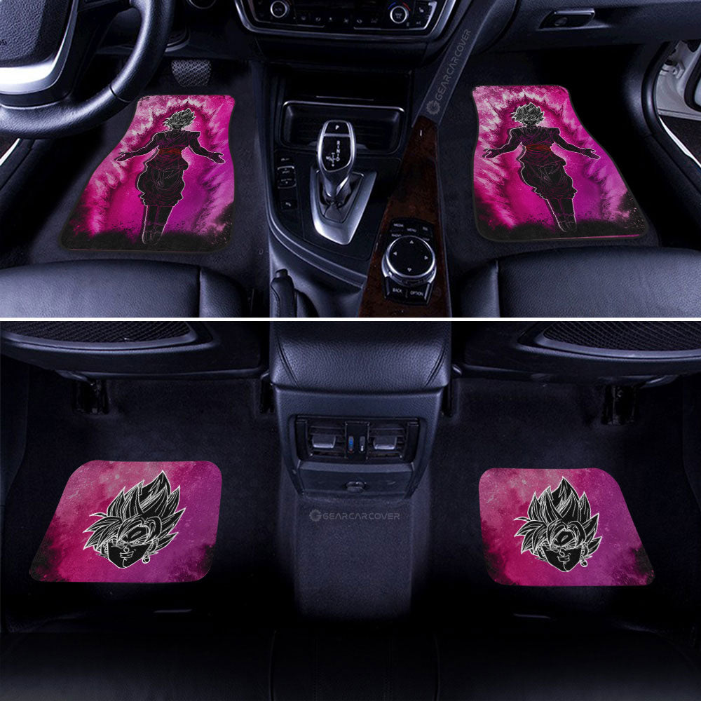 Dragon Ball Car Mats Goku Black Rose Car Floor Mats Anime Car Floor Mats