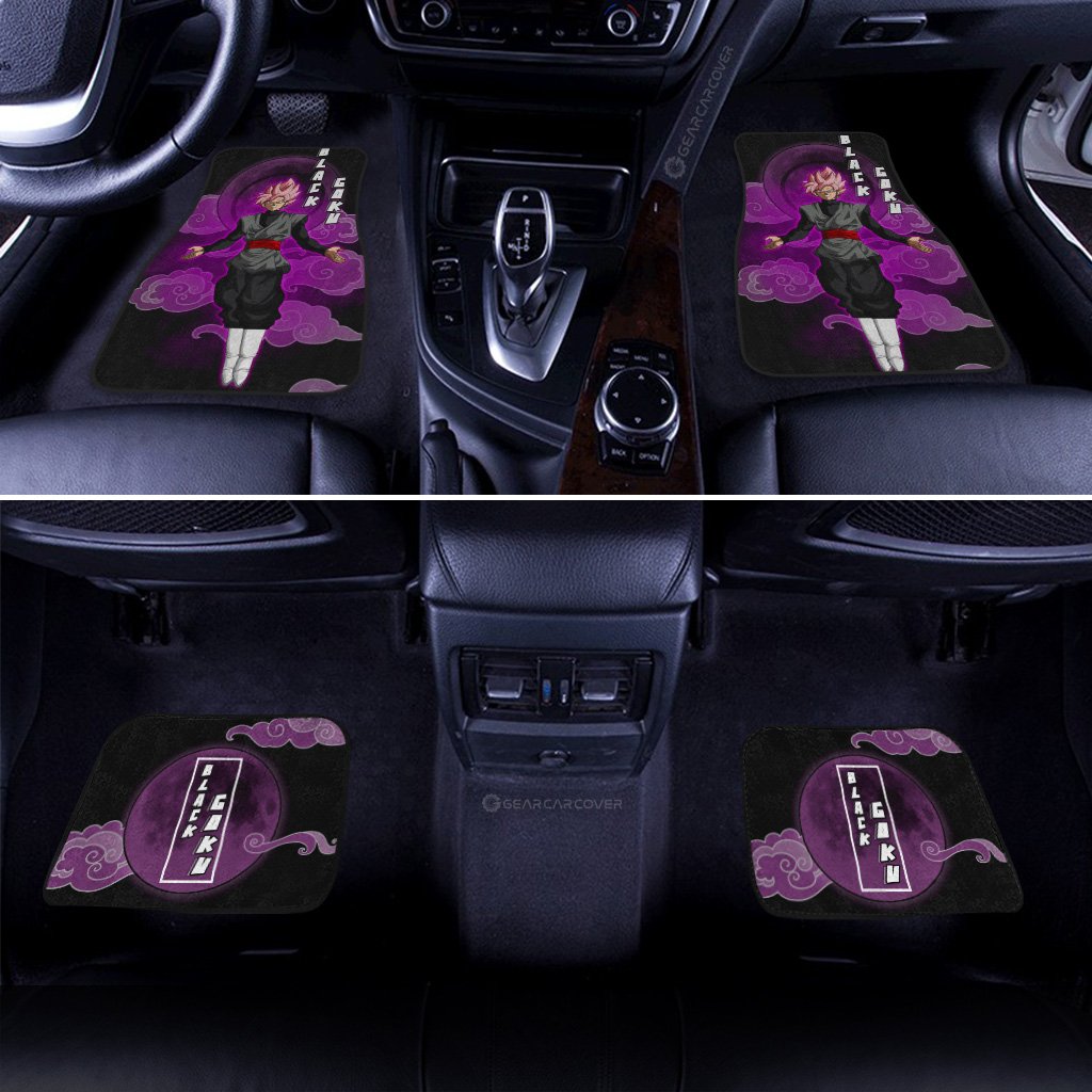 Dragon Ball Car Mats Goku Black Rose Car Floor Mats Demon Slayer Car Floor Mats