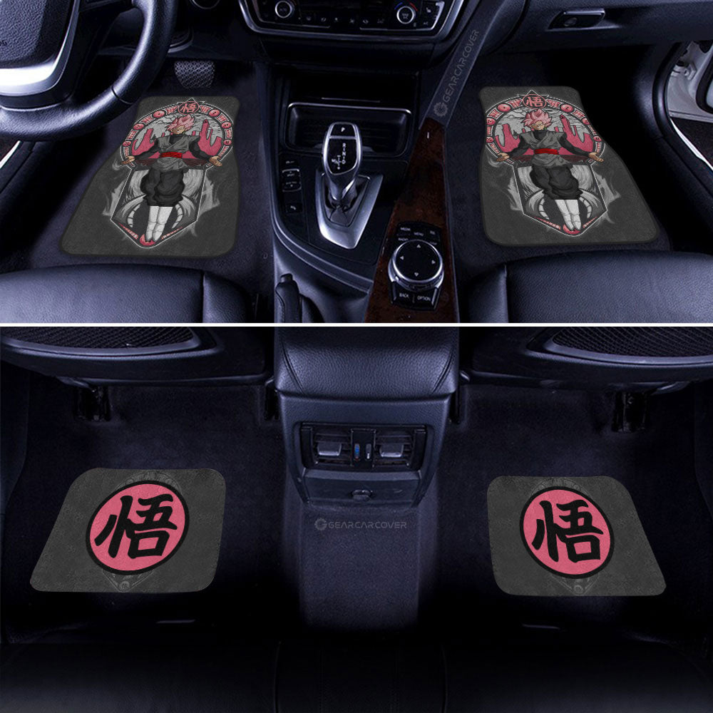 Dragon Ball Car Mats Goku Black Rose Car Floor Mats Car Interior Floor Mats