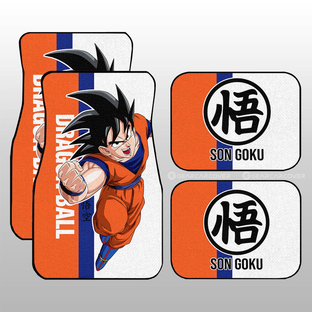 Dragon Ball Car Mats Goku Car Floor Mats Car For Fans Car Floor Mats