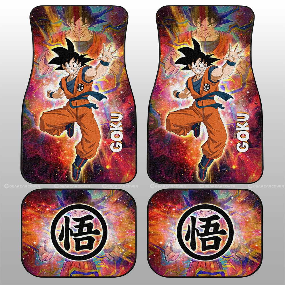 Dragon Ball Car Mats Goku Car Floor Mats Dragon Ball Anime Car Floor Mats