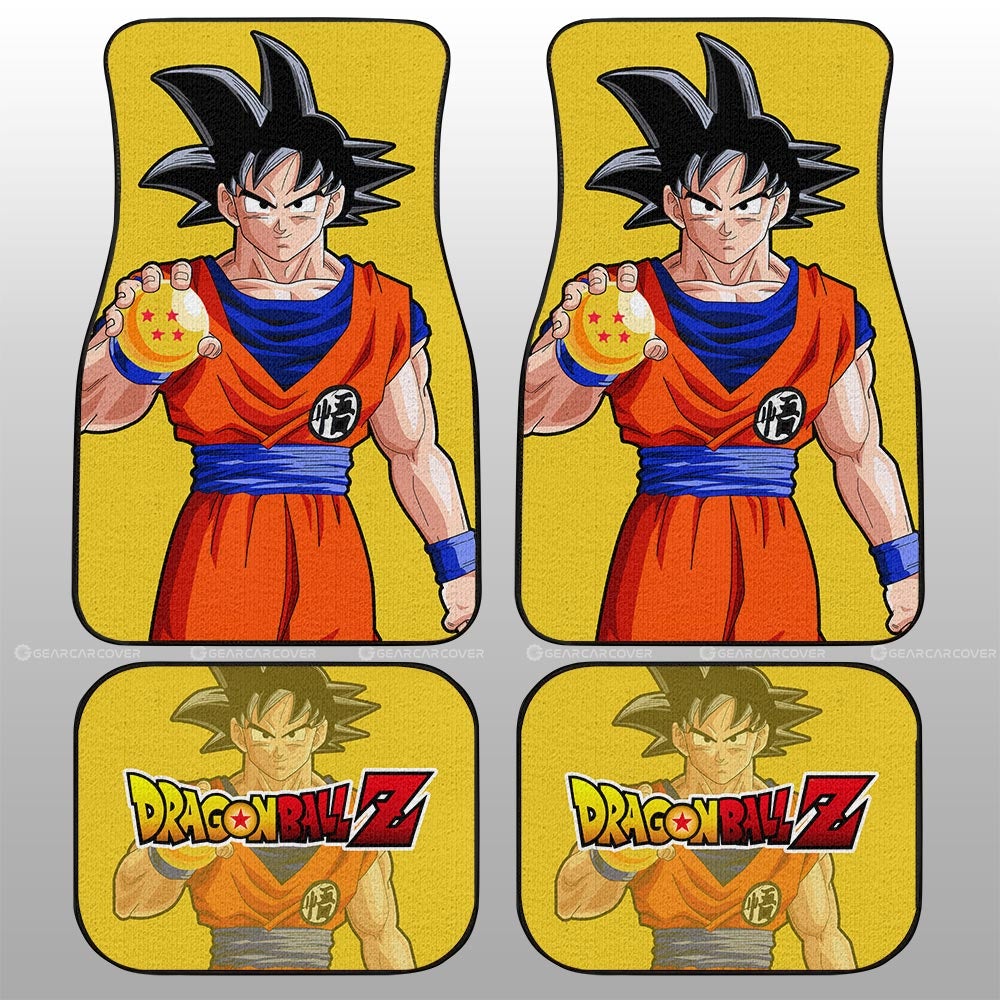 Dragon Ball Car Mats Goku Car Floor Mats Dragon Ball AnimeFloor Mats