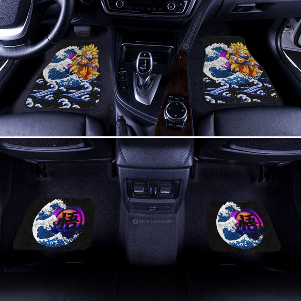 Dragon Ball Car Mats Goku SSJ Car Floor Mats Dragon Ball Car Interior Floor Mats