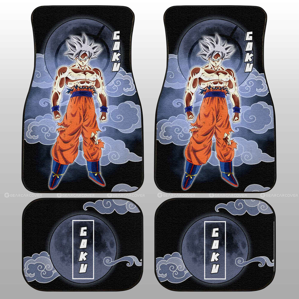 Dragon Ball Car Mats Goku Ultra Instinct Car Floor Mats Car Perfect Gift For Fan