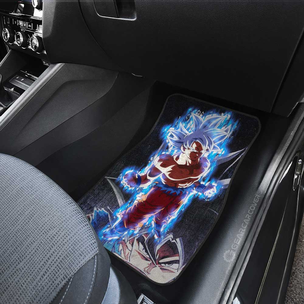 Dragon Ball Car Mats Goku Ultra Instinct Car Floor Mats Dragon Ball Anime Car Floor Mats