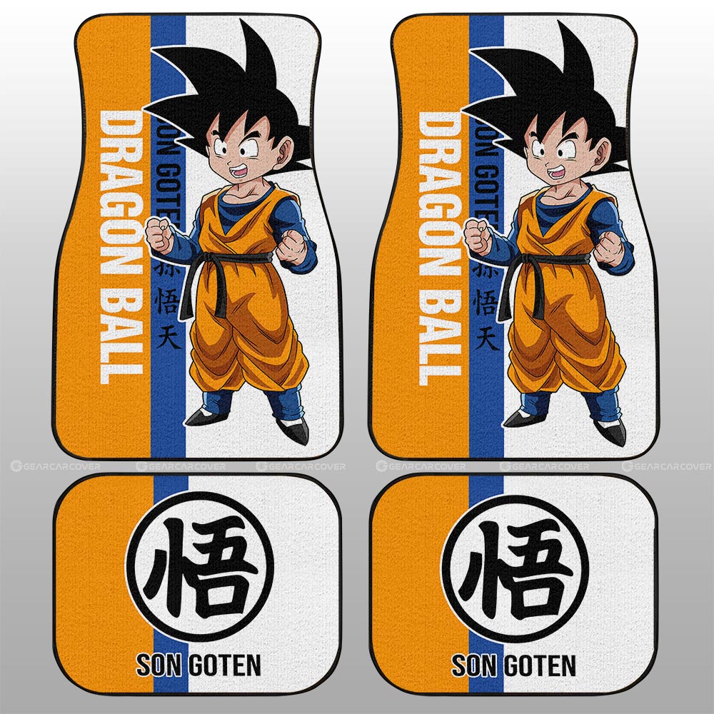 Dragon Ball Car Mats Goten Car Floor Mats Car For Fans Car Floor Mats