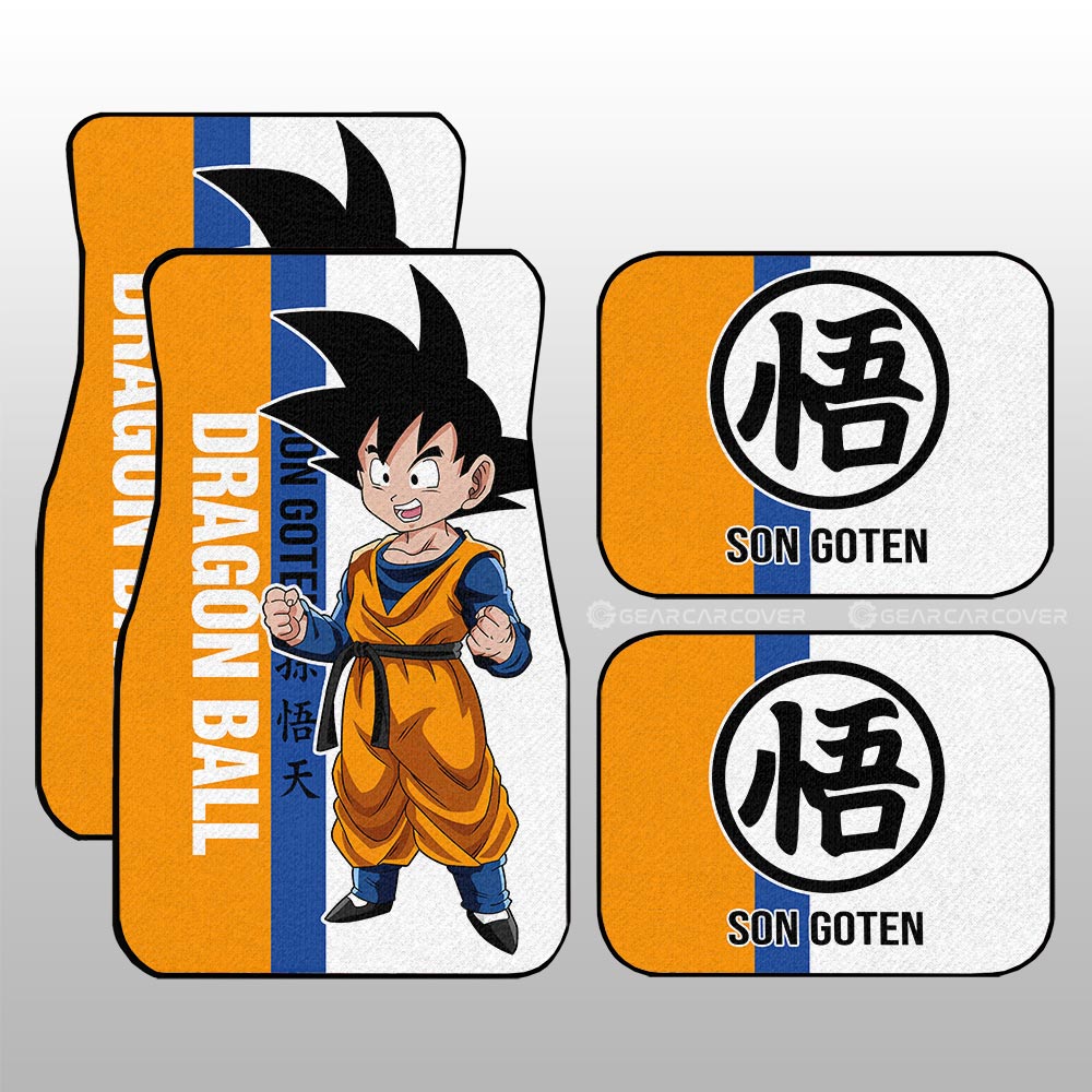 Dragon Ball Car Mats Goten Car Floor Mats Car For Fans Car Floor Mats