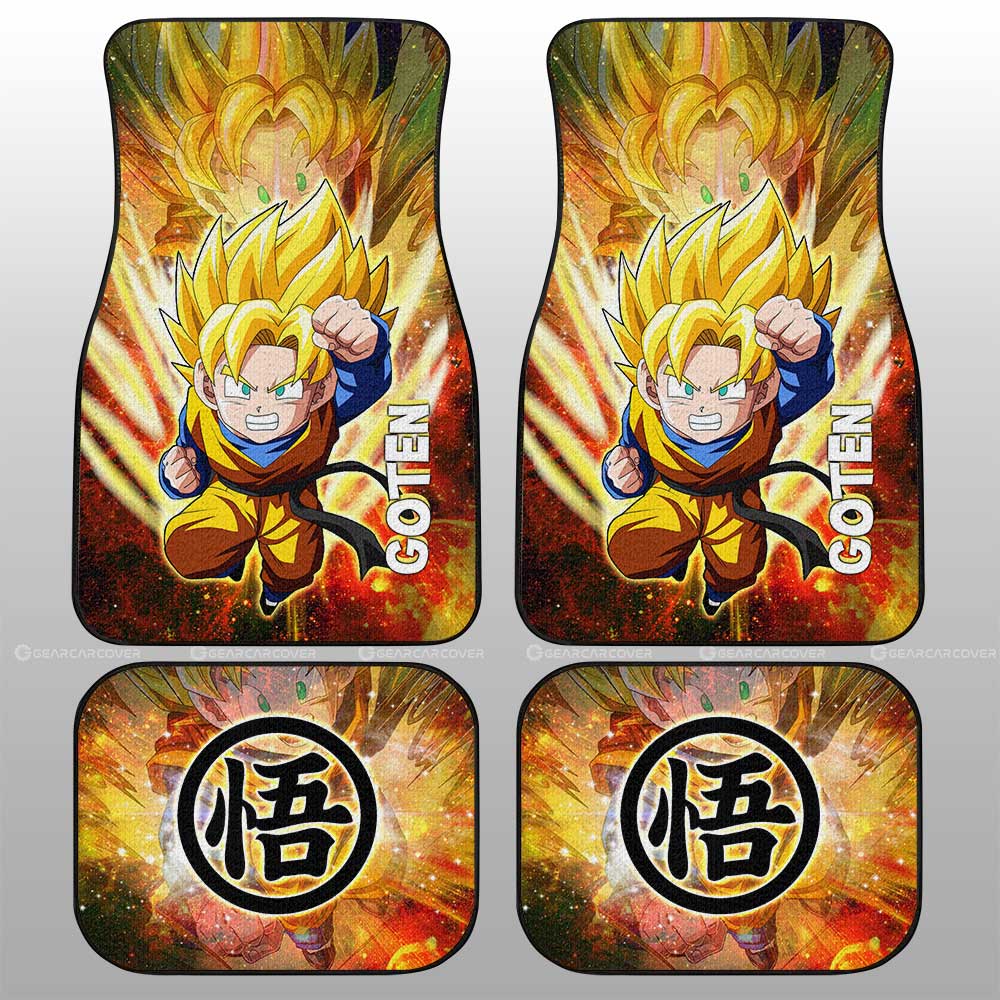 Dragon Ball Car Mats Goten Car Floor Mats Dragon Ball Anime Car Floor Mats