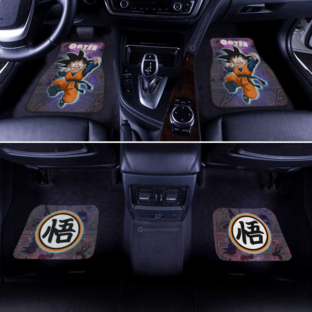 Dragon Ball Car Mats Goten Car Floor Mats Galaxy Style Car Floor Mats