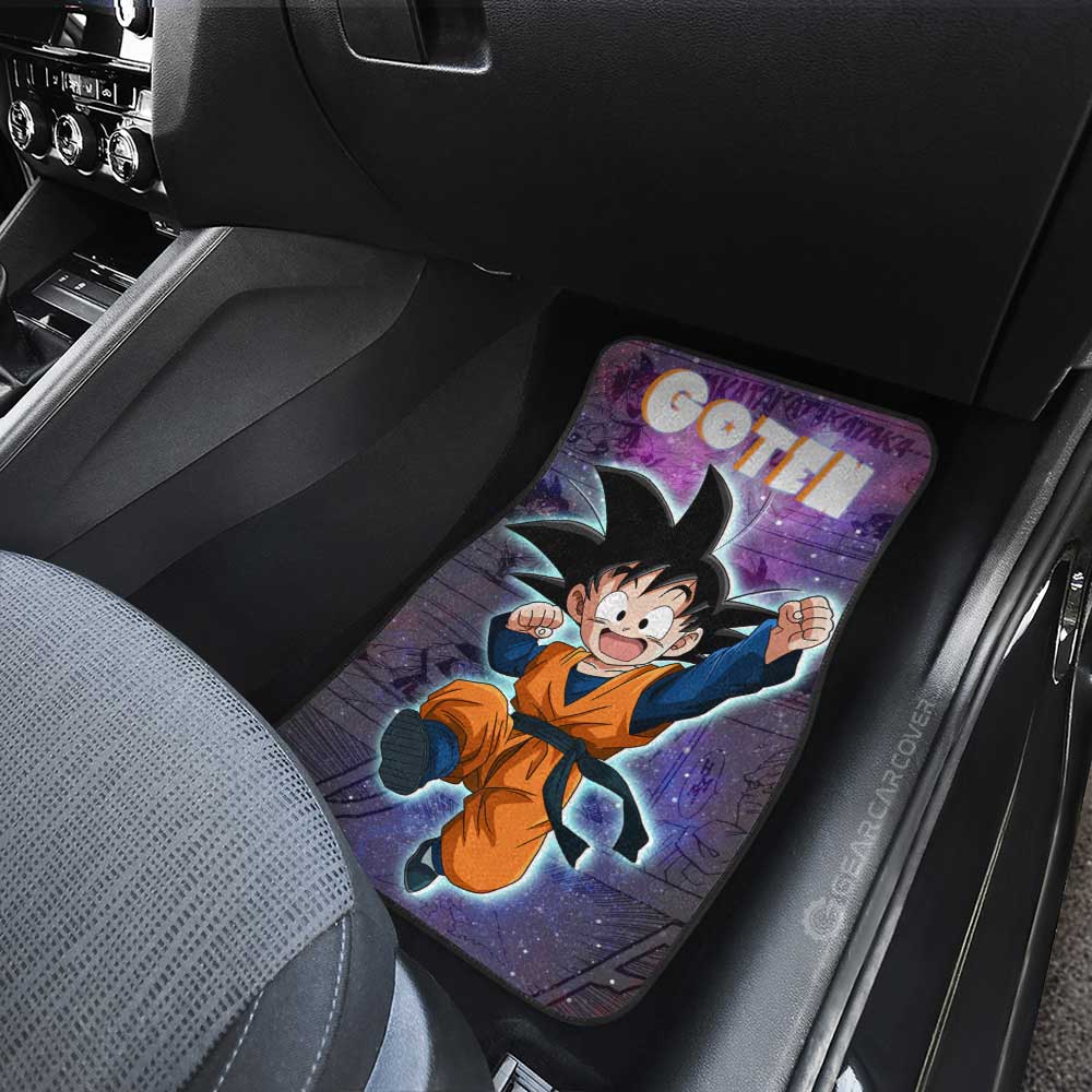 Dragon Ball Car Mats Goten Car Floor Mats Galaxy Style Car Floor Mats