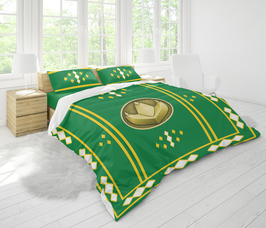 Green Ranger Ninjetti Rangers Bedding Set