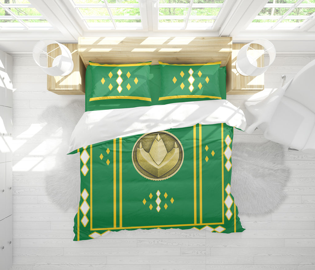 Green Ranger Ninjetti Rangers Bedding Set