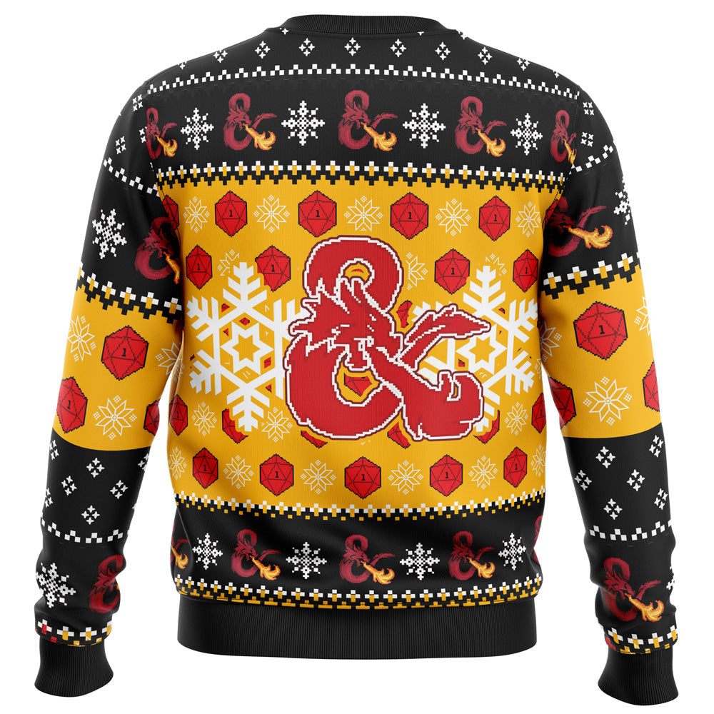 Guess I'll Die Dungeons & Dragons Ugly Christmas Sweater