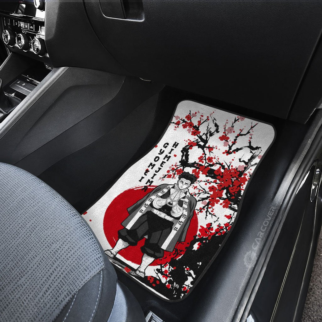 Demon Slayer Car Mats Himejima Car Floor Mats Japan Style Car Interior Floor Mats