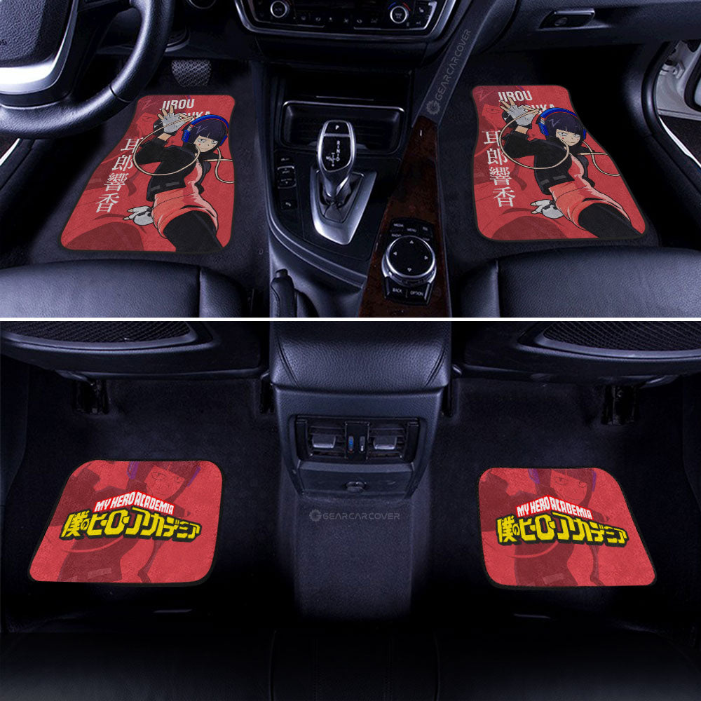 My Hero Academia Car Mats Jirou Kyouka Car Floor Mats