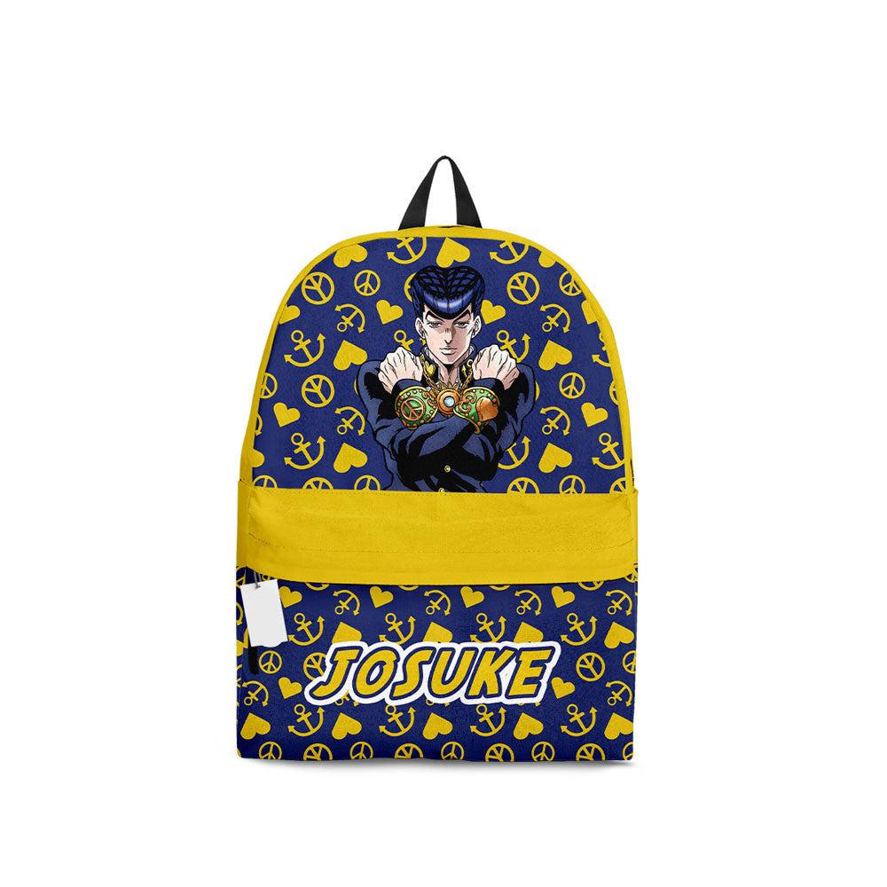 Jojo' Bizarre Adventure Backpack Josuke Higashikata Symbol Pattern Bac ...
