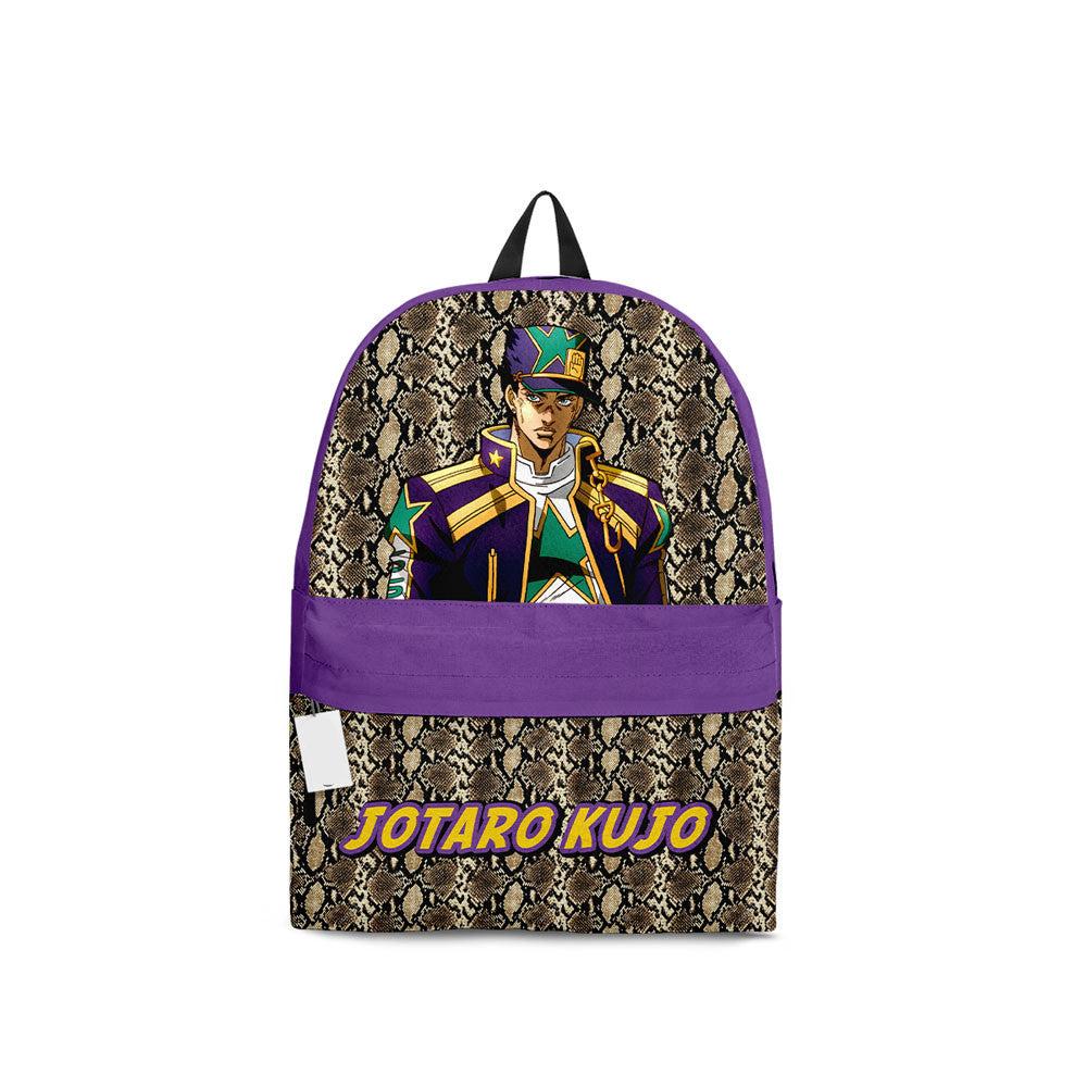 Jojo' Bizarre Adventure Backpack Jotaro Kujo Character Graphic Symbol ...