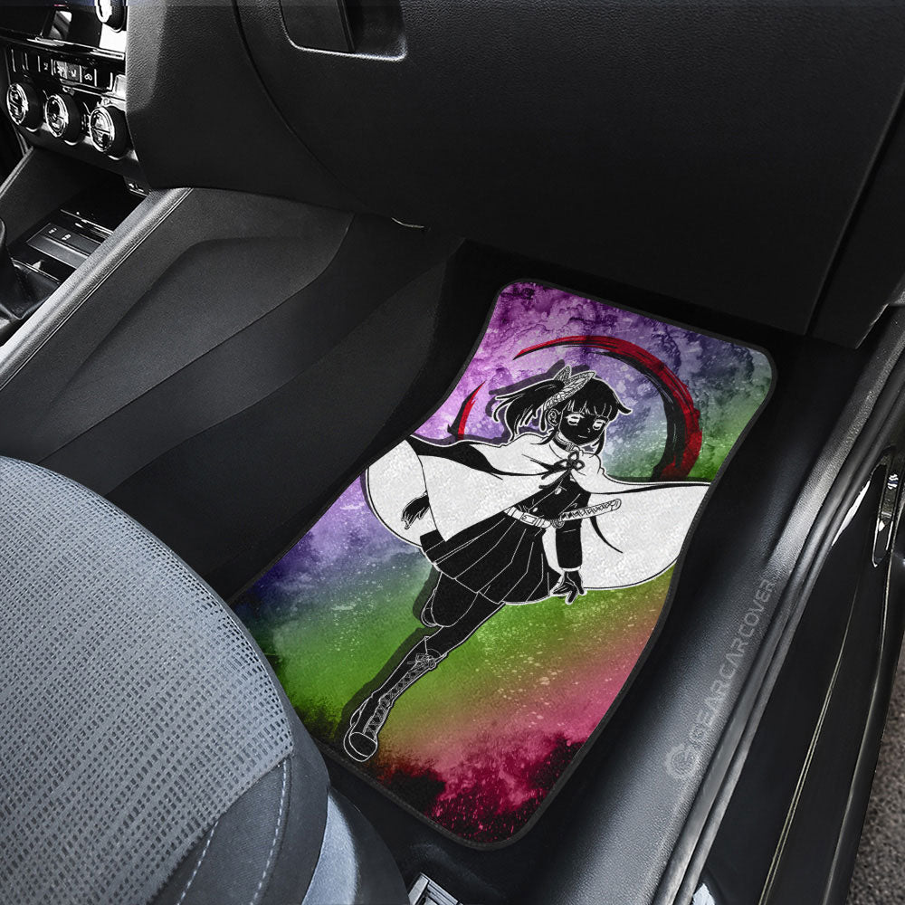 Demon Slayer Car Mats Kanao Tsuyuri Car Floor Mats Demon Slayer Car Floor Mats