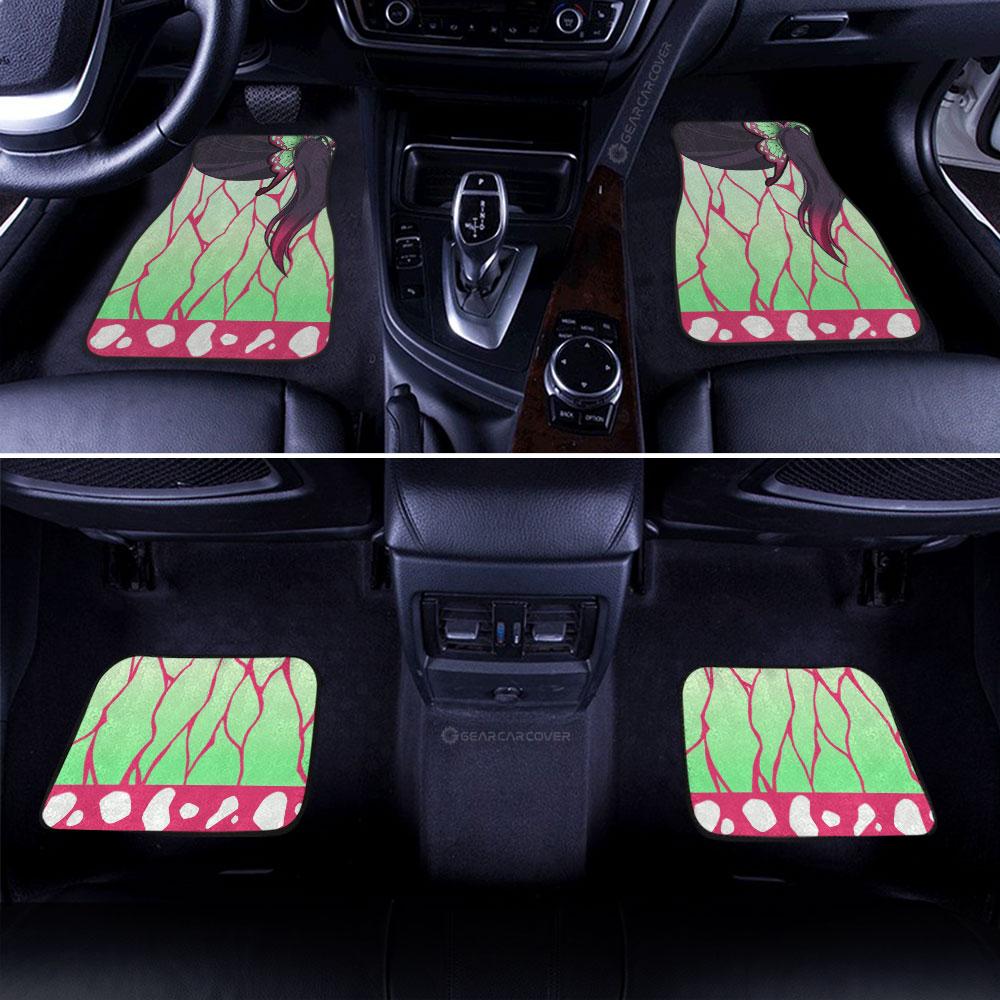 Demon Slayer Car Mats Kanao Uniform Car Floor Mats Hairstyle Car Interior Floor Mats