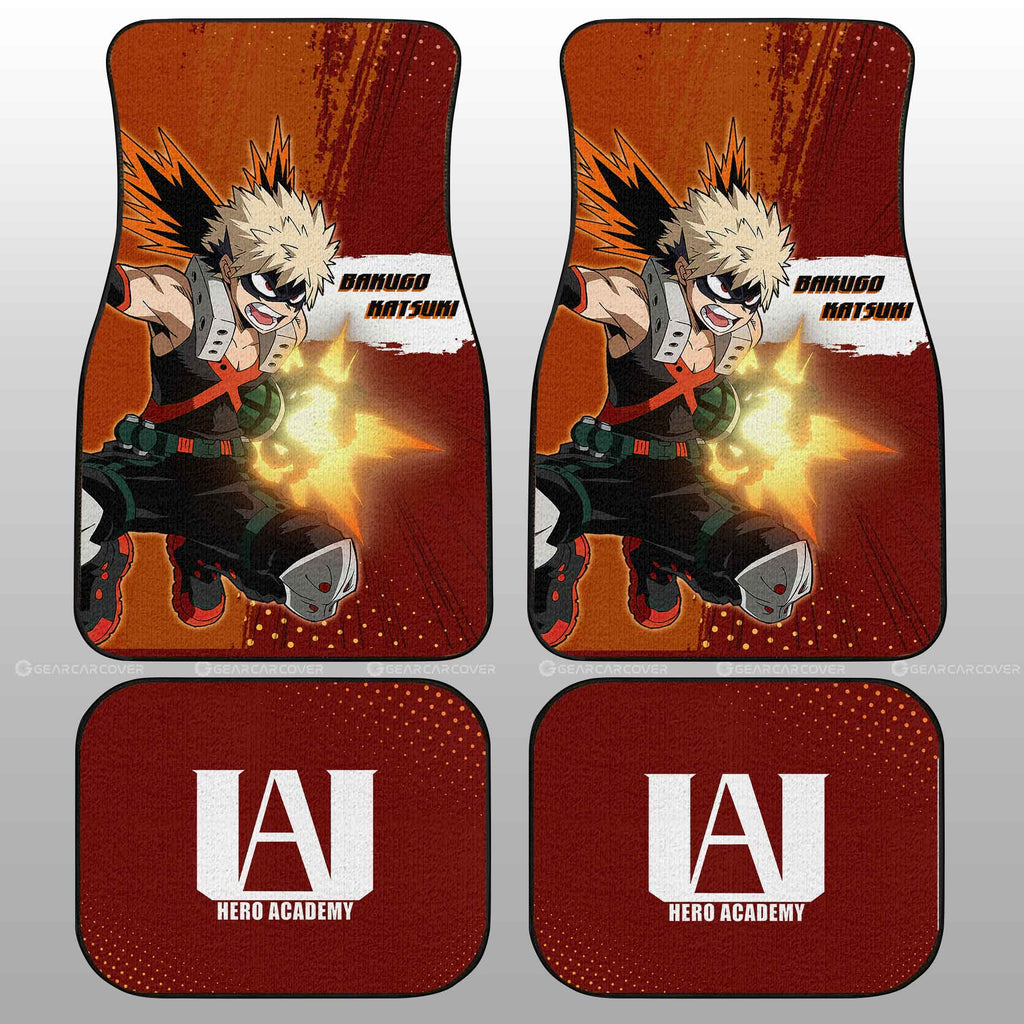 My Hero Academia Car Mats Katsuki Bakugo Car Floor Mats