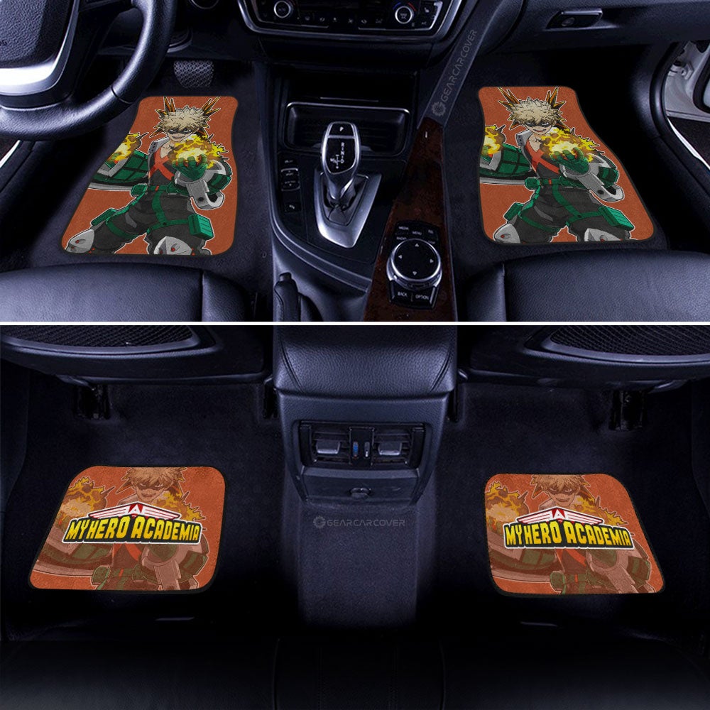 My Hero Academia Car Mats Katsuki Bakugo Car Floor Mats