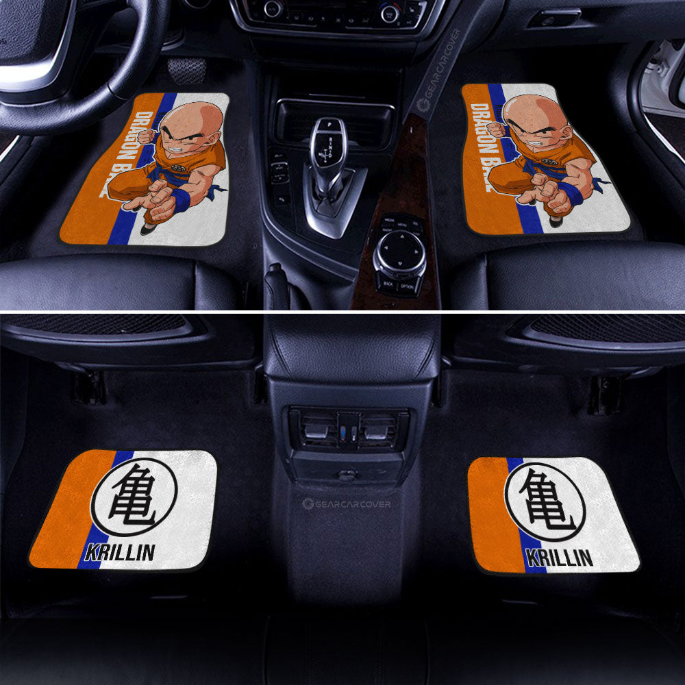 Dragon Ball Car Mats Krillin Car Floor Mats Car For Fans Car Floor Mats