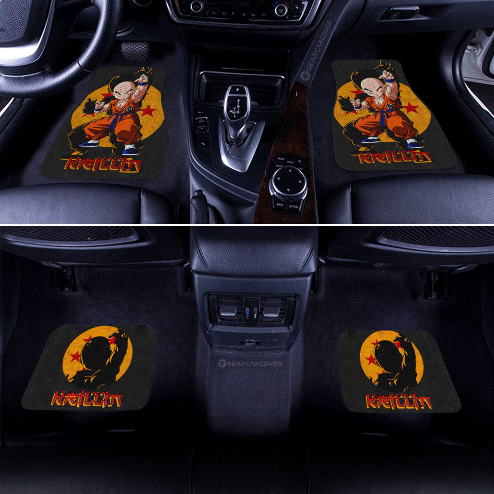 Dragon Ball Car Mats Krillin Car Floor Mats Dragon Ball Anime Car Floor Mats