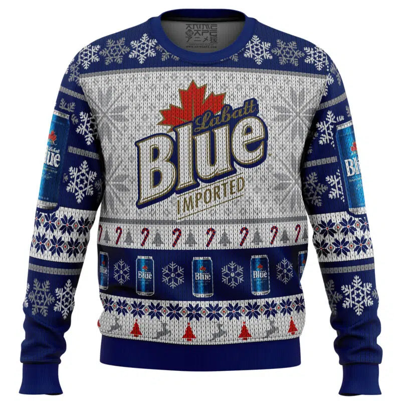 Labatt Blue Ugly Christmas Sweater