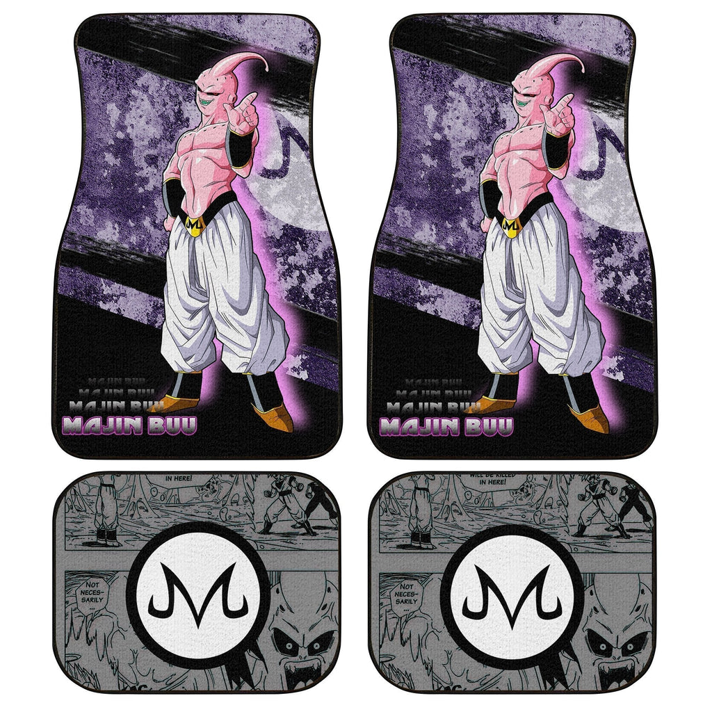 Dragon Ball Car Mats Majin Buu Car Floor Mats Anime Dragon Ball Car Floor Mats