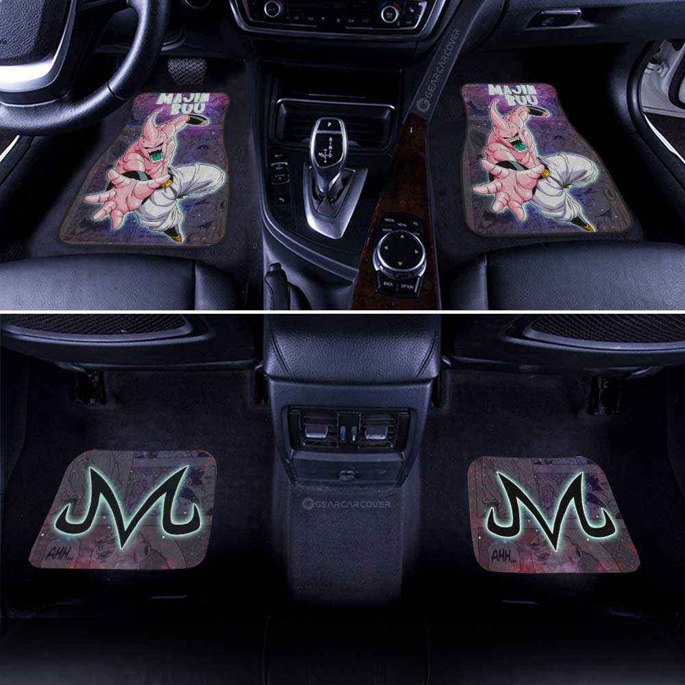 Dragon Ball Car Mats Majin Buu Car Floor Mats Car Manga Galaxy Style Car Floor Mats