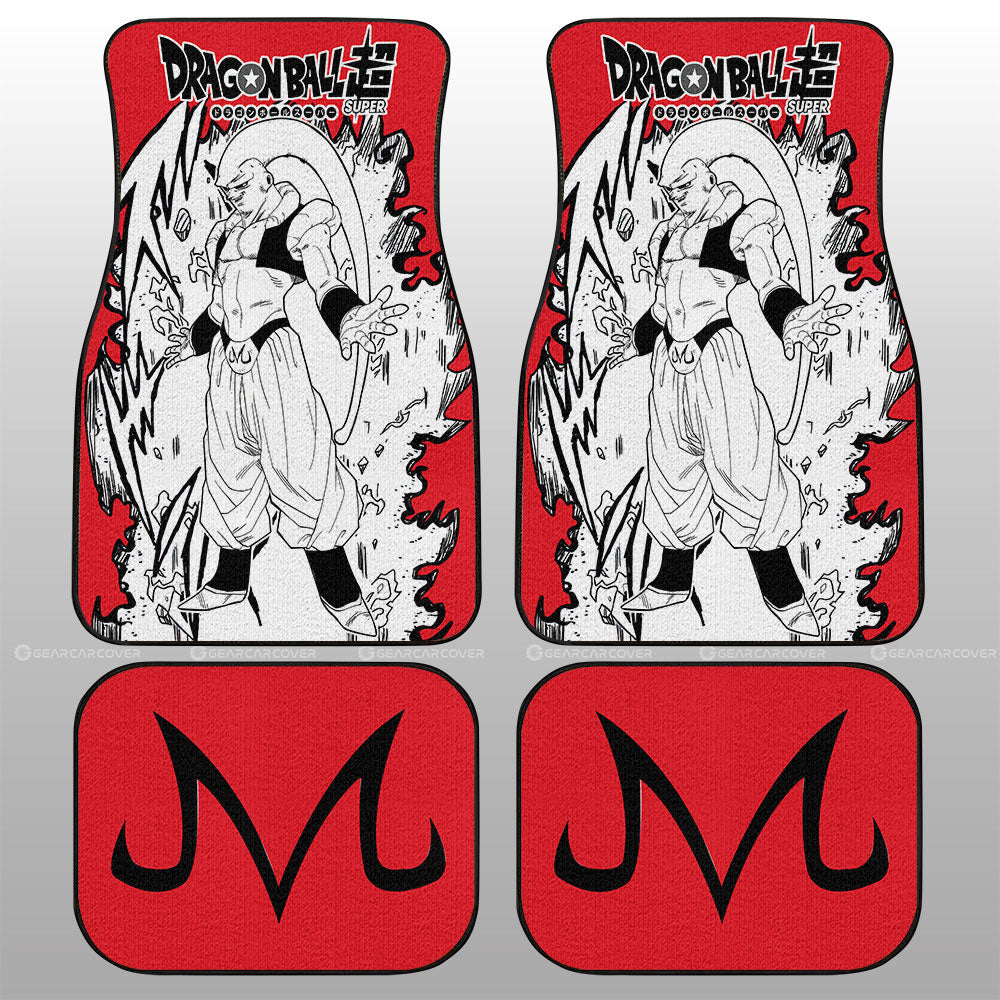 Dragon Ball Car Mats Majin Buu Car Floor Mats Car Manga Style For Fans Car Floor Mats