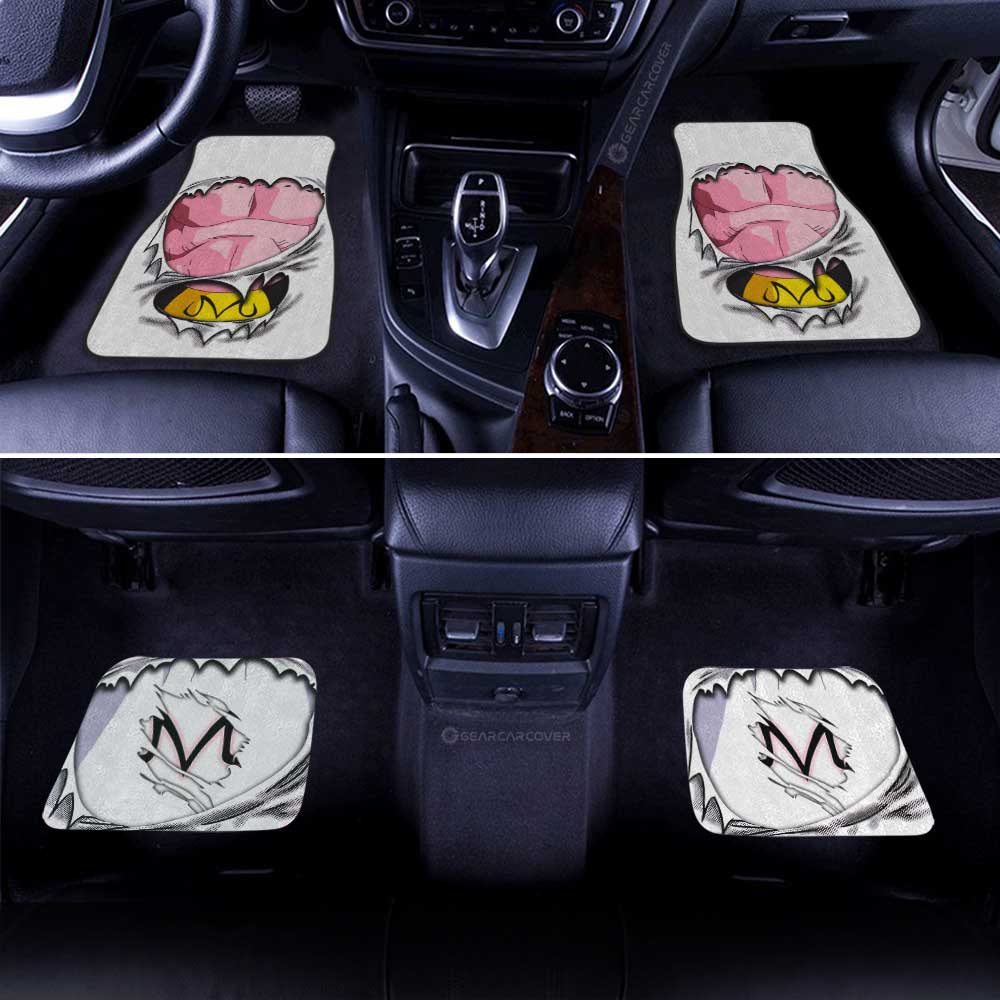 Dragon Ball Car Mats Majin Buu Uniform Car Floor Mats Demon Slayer Car Floor Mats