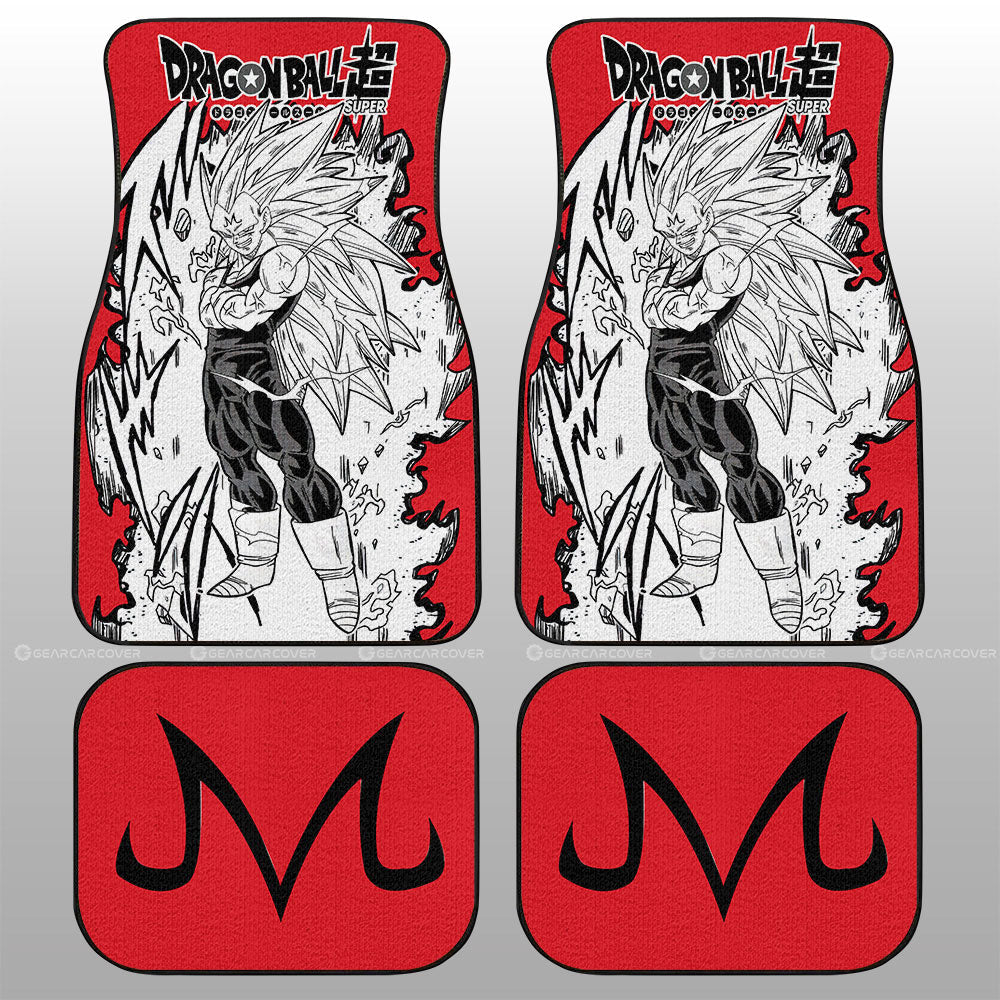 Dragon Ball Car Mats Majin Vegeta Car Floor Mats Dragon Ball Anime Car Floor Mats