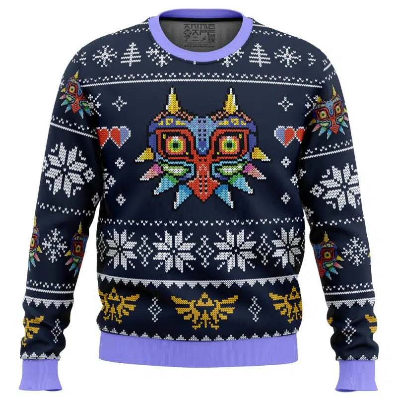 Majora's Mask Zelda Ugly Christmas Sweater