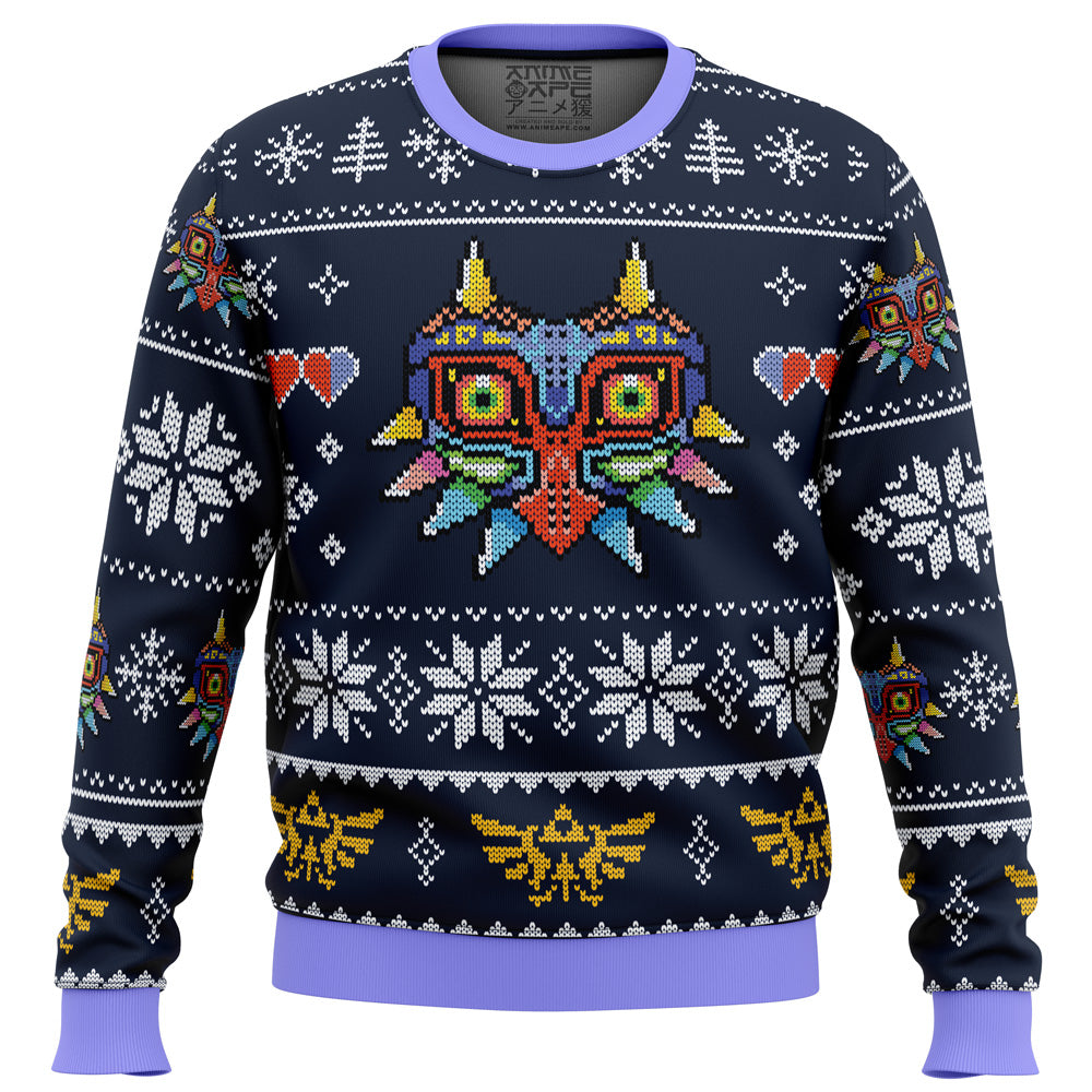 Majora's Mask Zelda Ugly Christmas Sweater