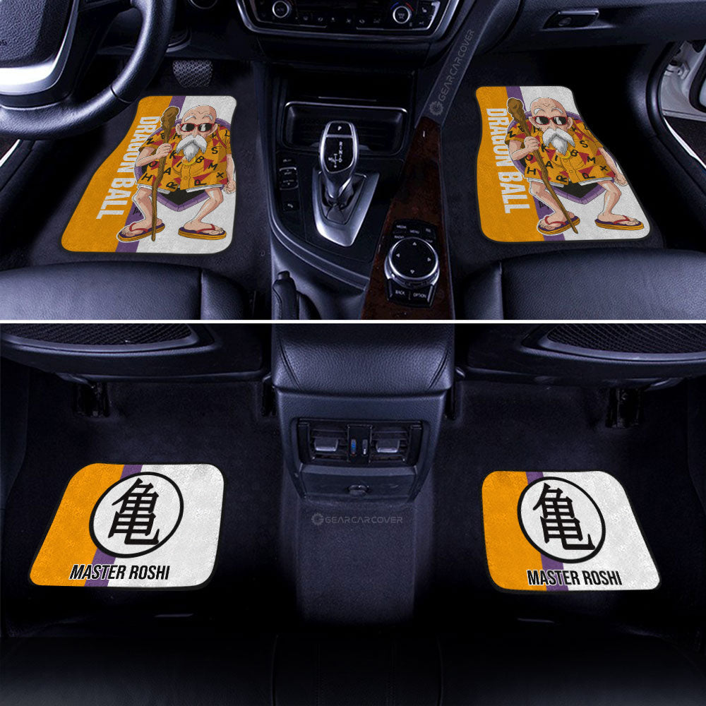 Dragon Ball Car Mats Master Roshi Car Floor Mats Car For Fans Car Floor Mats