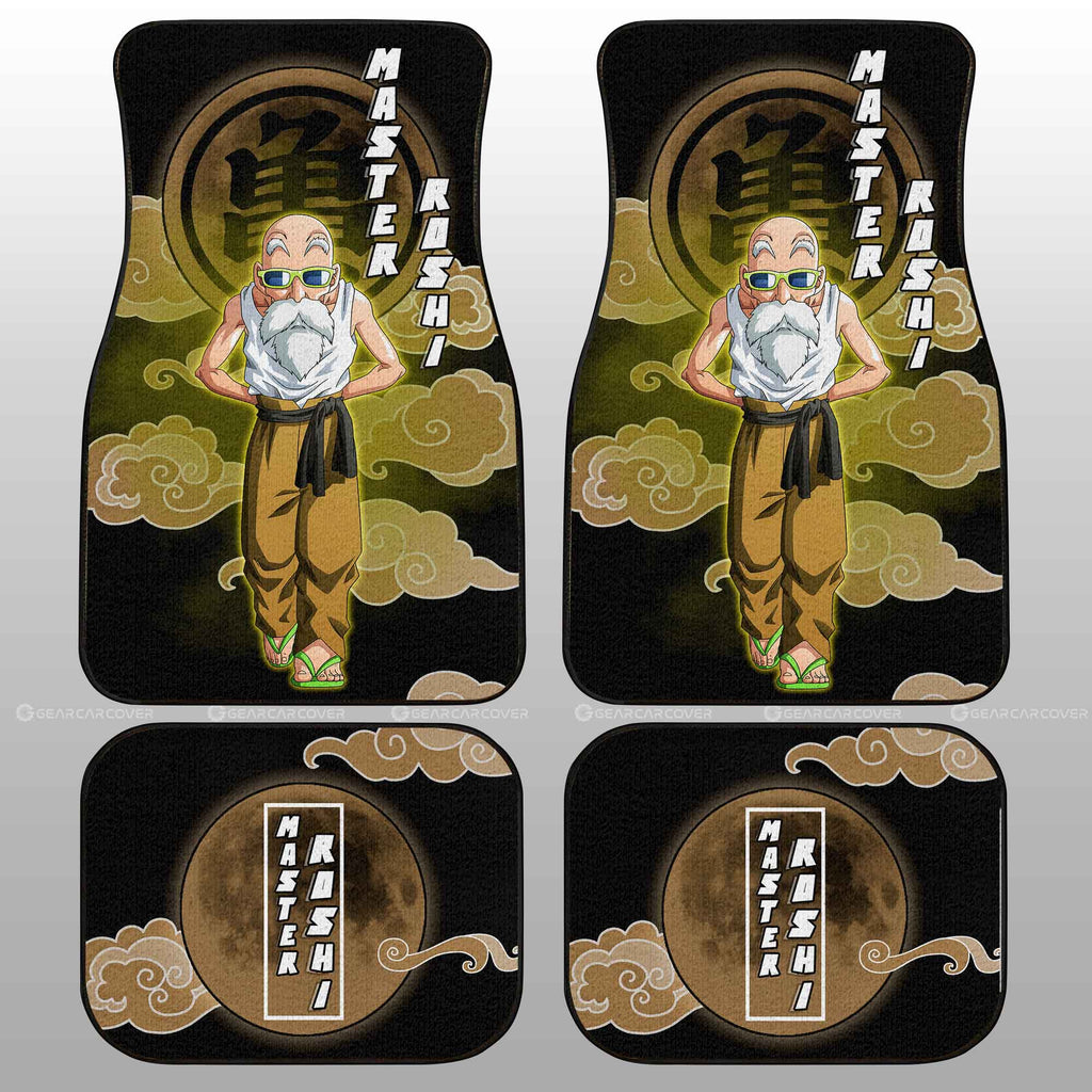 Dragon Ball Car Mats Master Roshi Car Floor Mats Demon Slayer Car Floor Mats