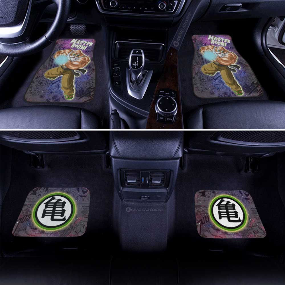 Dragon Ball Car Mats Master Roshi Car Floor Mats Car Manga Galaxy Style Car Floor Mats