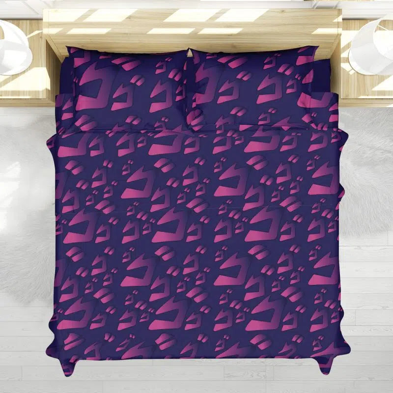 Menacing Aura Jojo's Bizarre Adventure Bedding Set