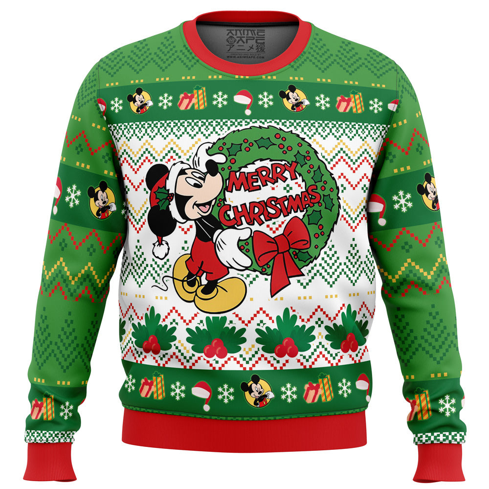 Merry Christmas Mickey Mouse Ugly Christmas Sweater