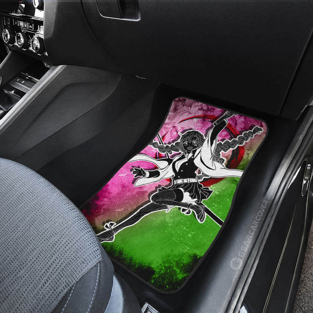 Demon Slayer Car Mats Mitsuri Kanroji Car Floor Mats Demon Slayer Car Floor Mats