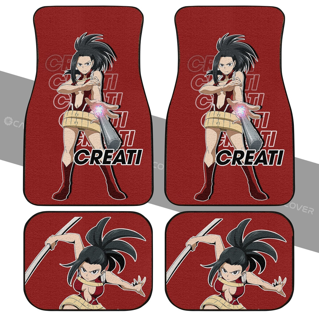 My Hero Academia Car Mats Momo Yaoyorozu Car Floor Mats 