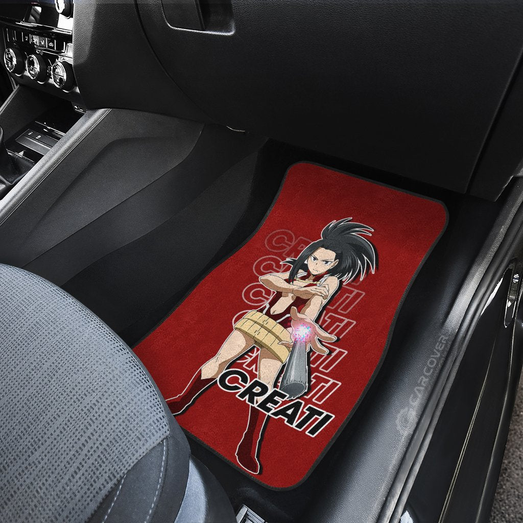 My Hero Academia Car Mats Momo Yaoyorozu Car Floor Mats 