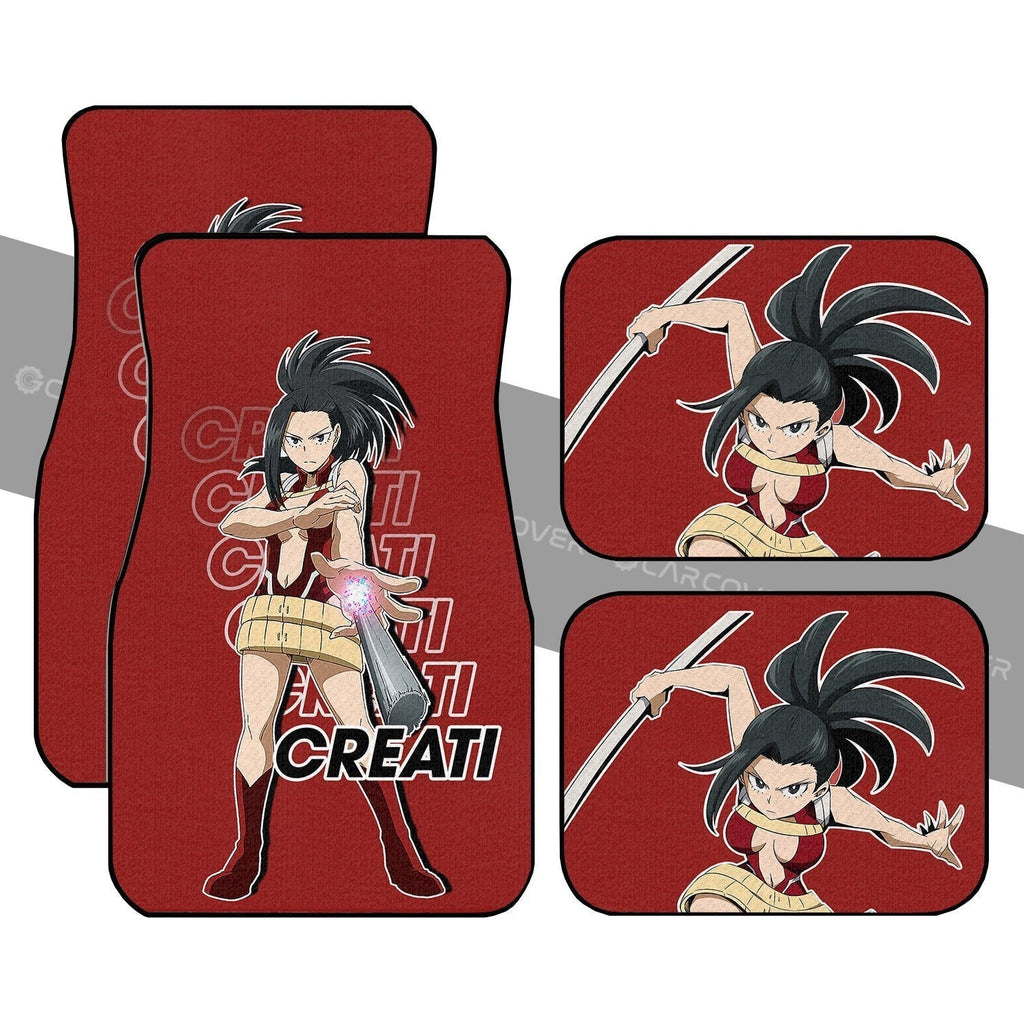 My Hero Academia Car Mats Momo Yaoyorozu Car Floor Mats 