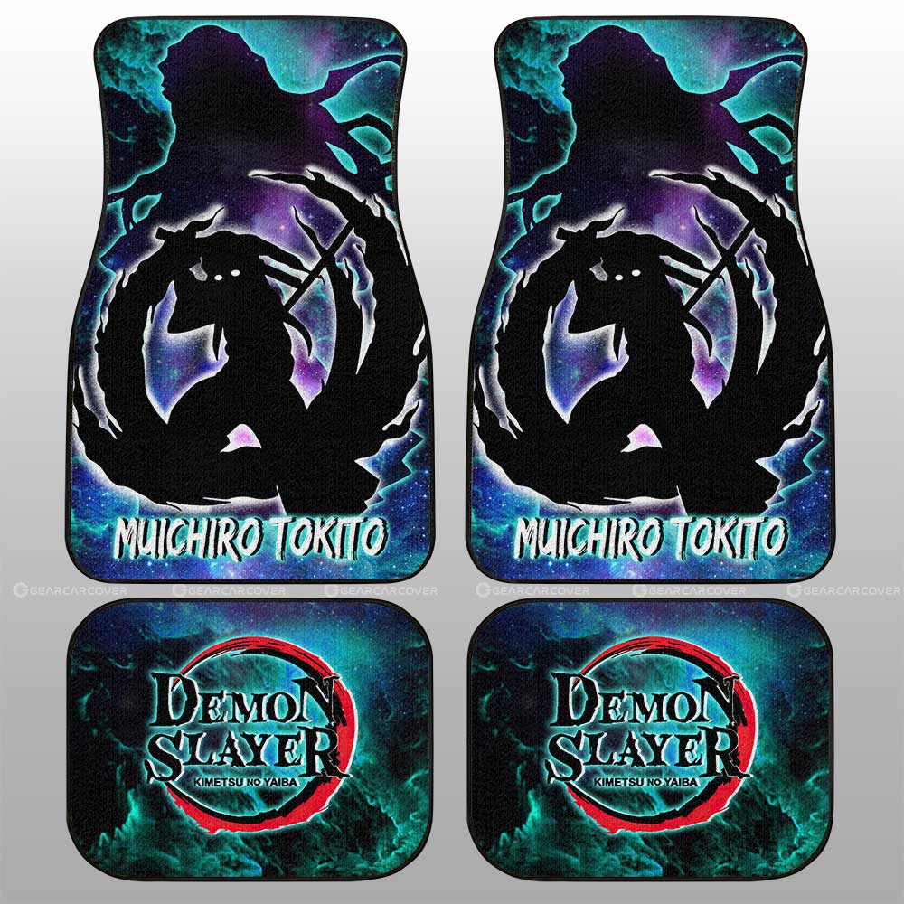 Demon Slayer Car Mats Muichiro Tokito Car Floor Mats Demon Slayer Anime Floor Mats