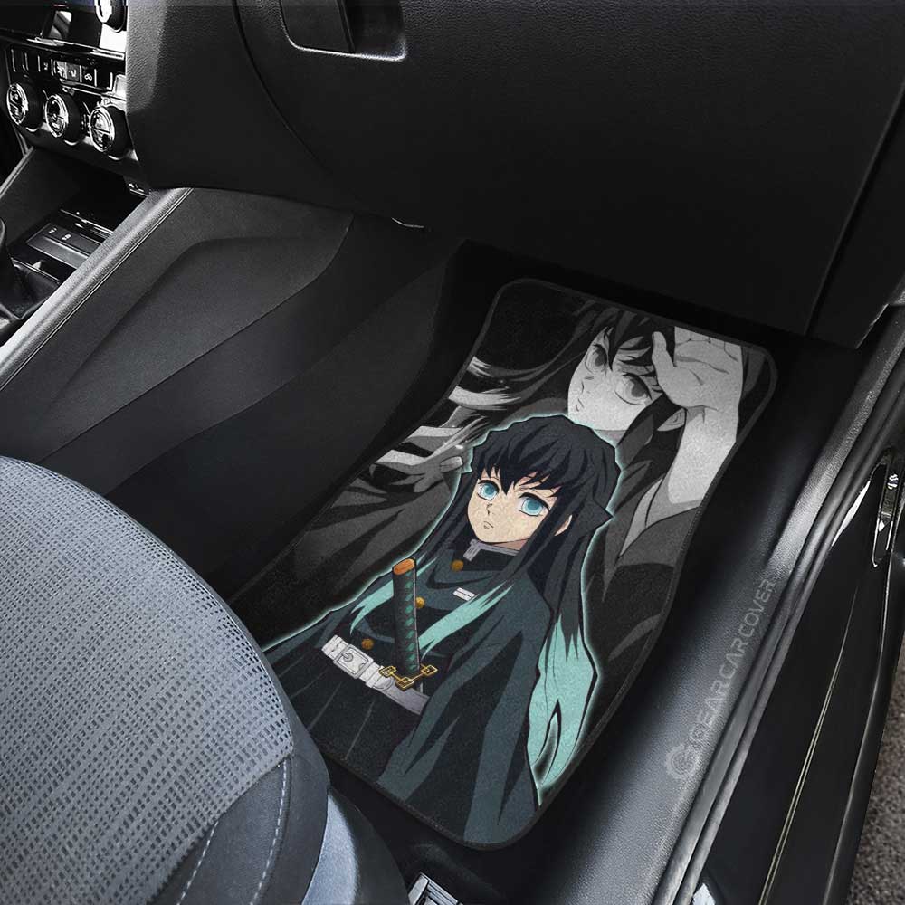 Demon Slayer Car Mats Muichirou Tokitou Car Floor Mats Demon Slayer Car Floor Mats