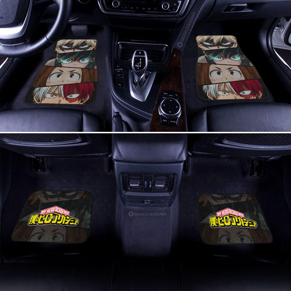 My Hero Academia Car Mats My Hero Academia Eyes Car Floor Mats