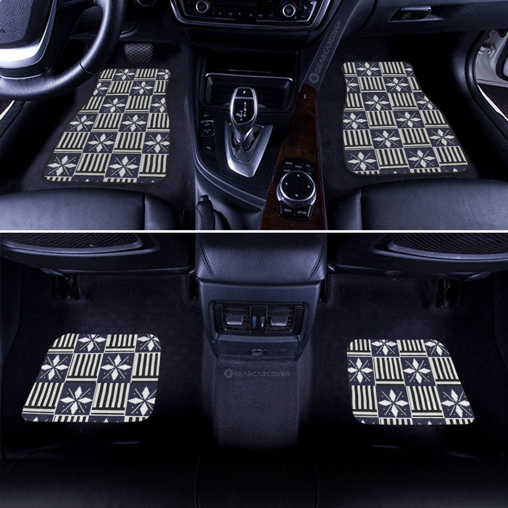 Demon Slayer Car Mats Obanai Iguro Car Floor Mats Demon Slayer Car Floor Mats