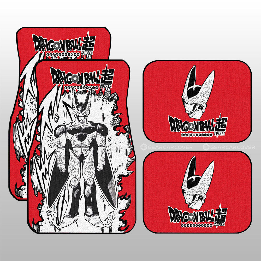 Dragon Ball Car Mats Perfect Cell Car Floor Mats Demon Slayer Car Floor Mats